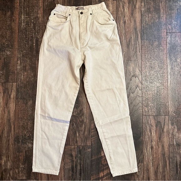 Great Land Trading company vintage off white jeans size 10 - Picture 1 of 11